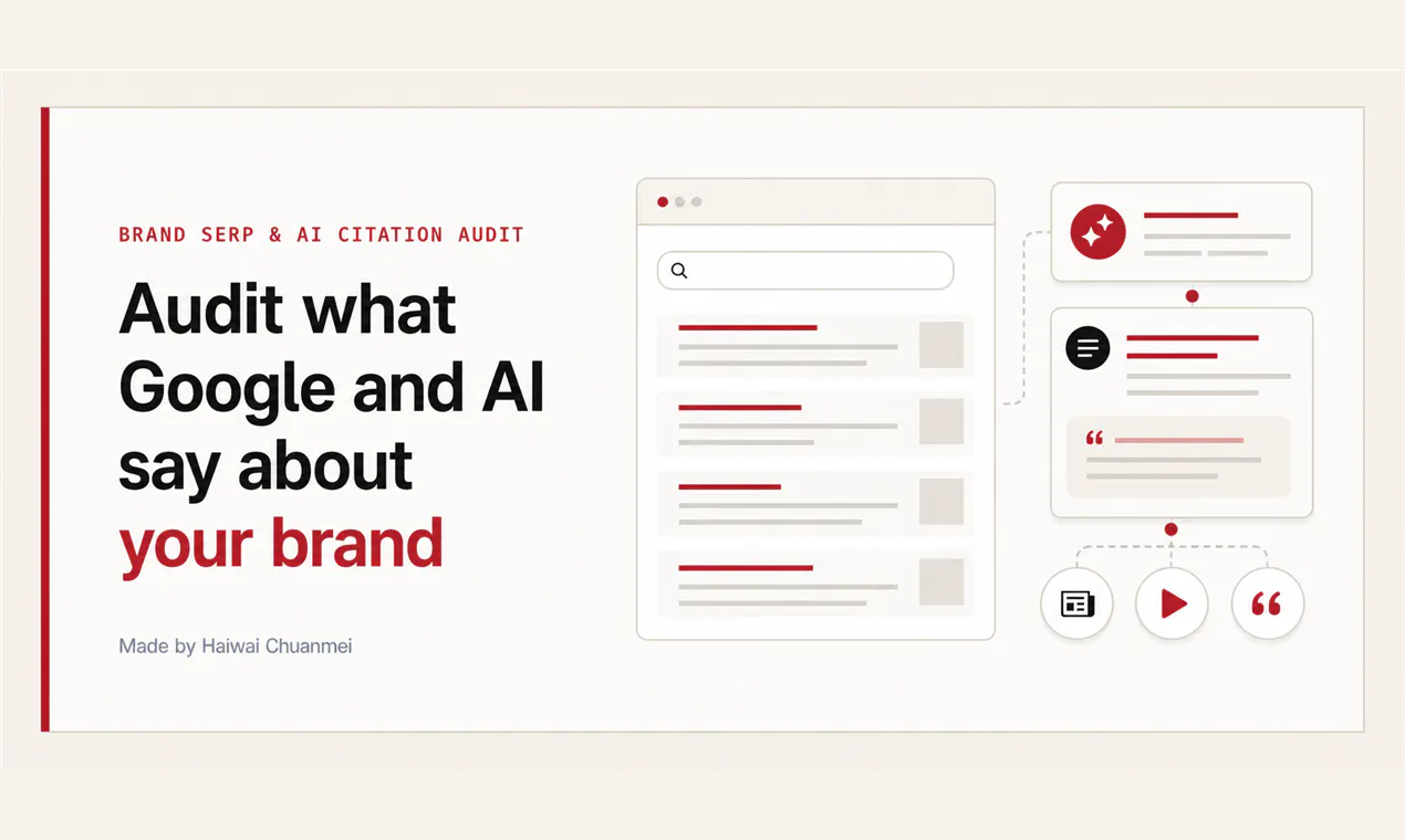 Brand SERP & AI Citation Audit gallery image