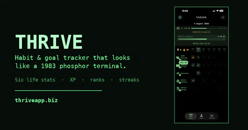 THRIVE screenshot 1