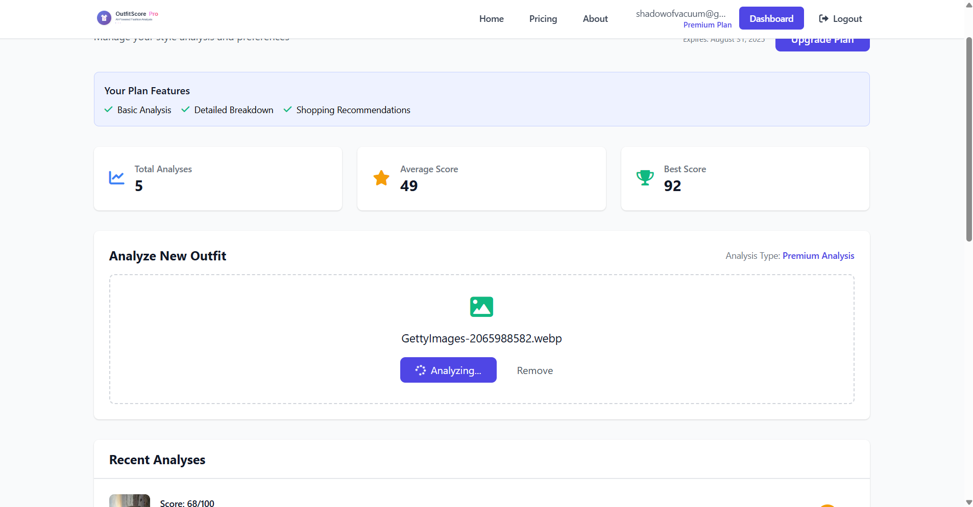 Outfitscore Pro medya 4