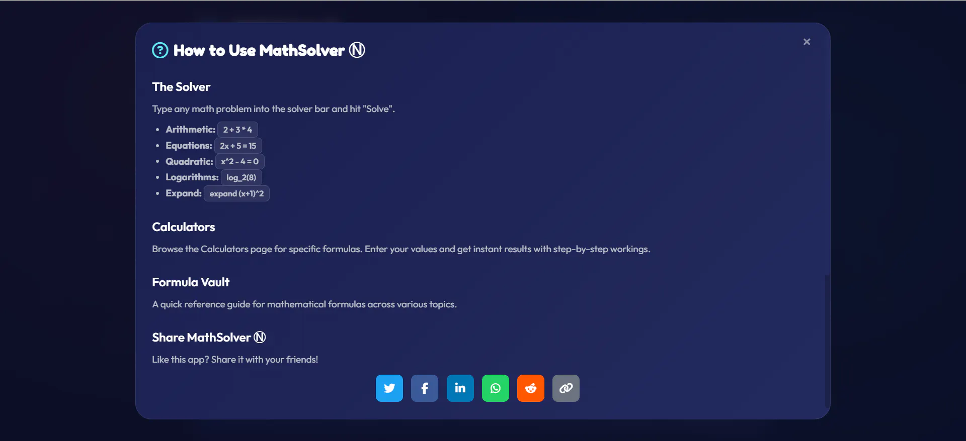 MathSolver Ⓝ - Solve Any Math Problem gallery image