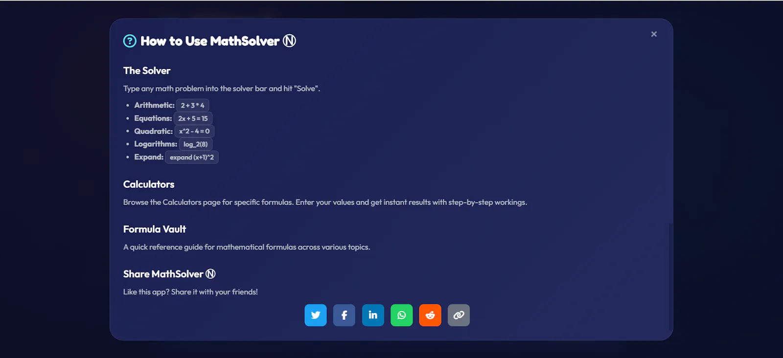 MathSolver Ⓝ - Solve Any Math Problem screenshot 3