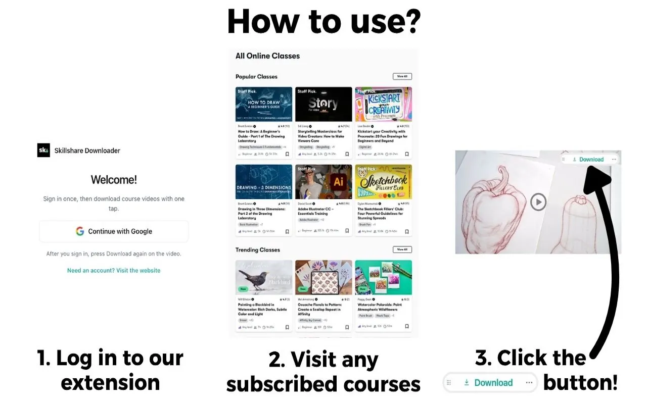 Skillshare Downloader gallery image