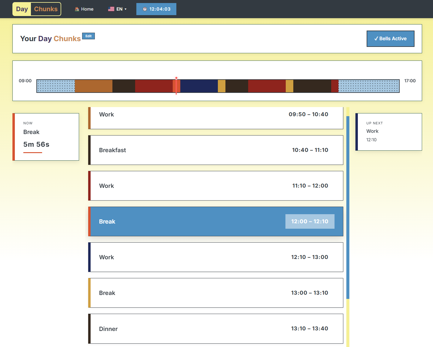 DayChunks gallery image