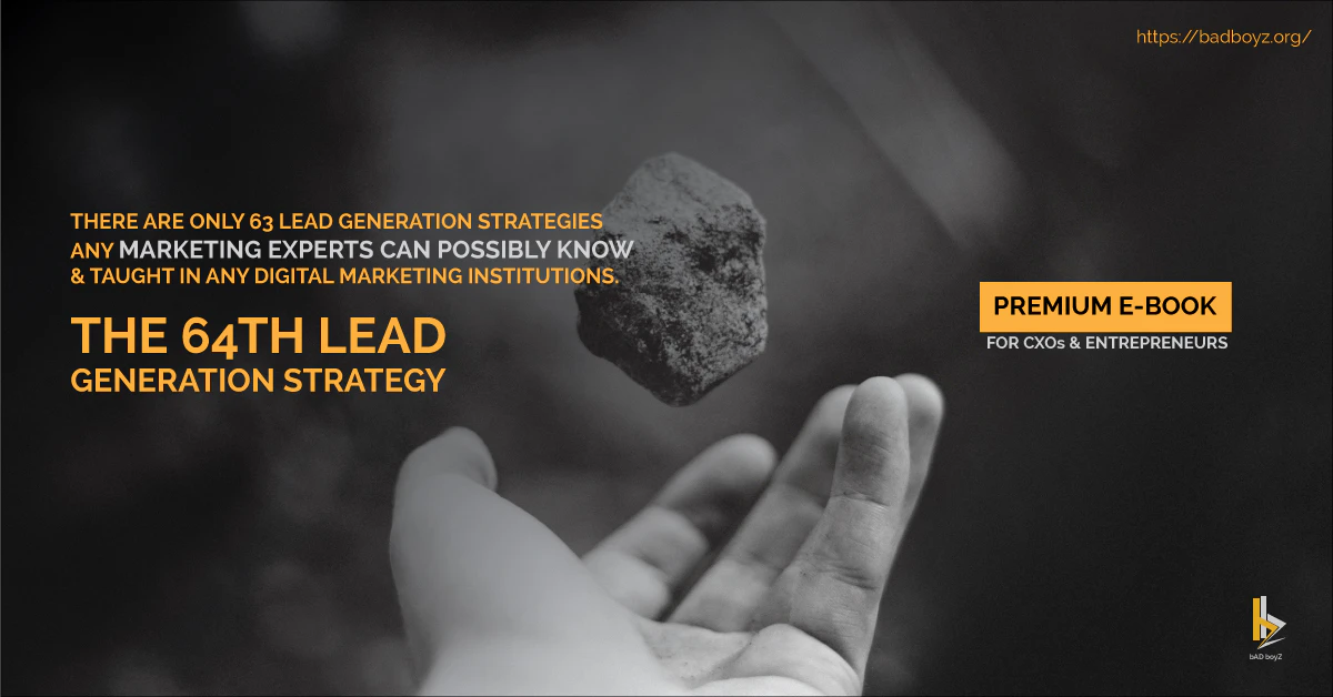 The 64th Lead Generation Strategy