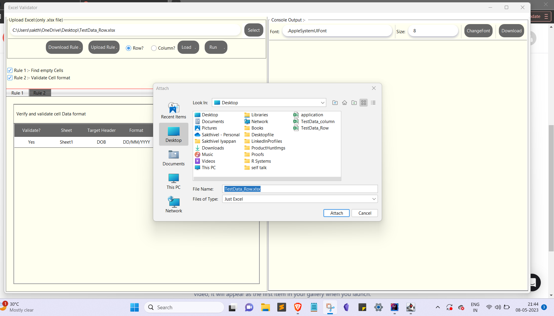 Excel Data Validator - ユーザー定義のルールに対してMS Excelデータを確認および検証するメディア5