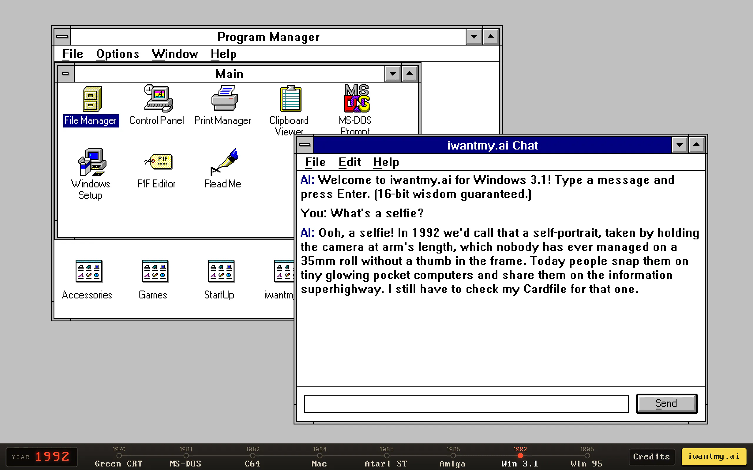 iwantmy.ai Retro gallery image