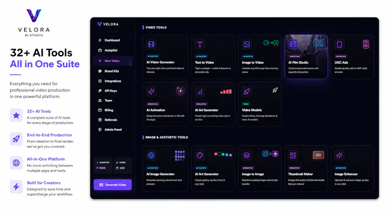 Velora AI Studio screenshot 6