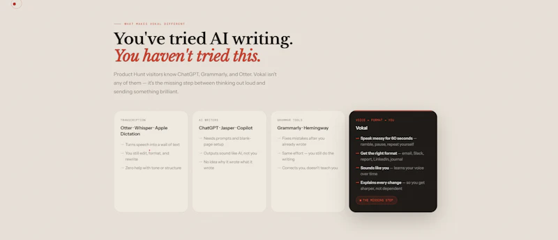 Vokal — Your voice. Perfectly expressed. screenshot 2
