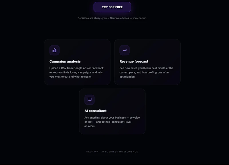 NEURAVA  screenshot 2