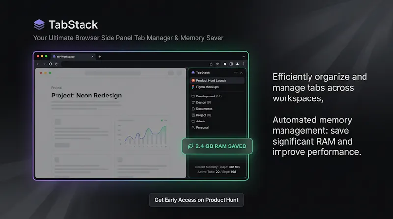 TabStack screenshot 1