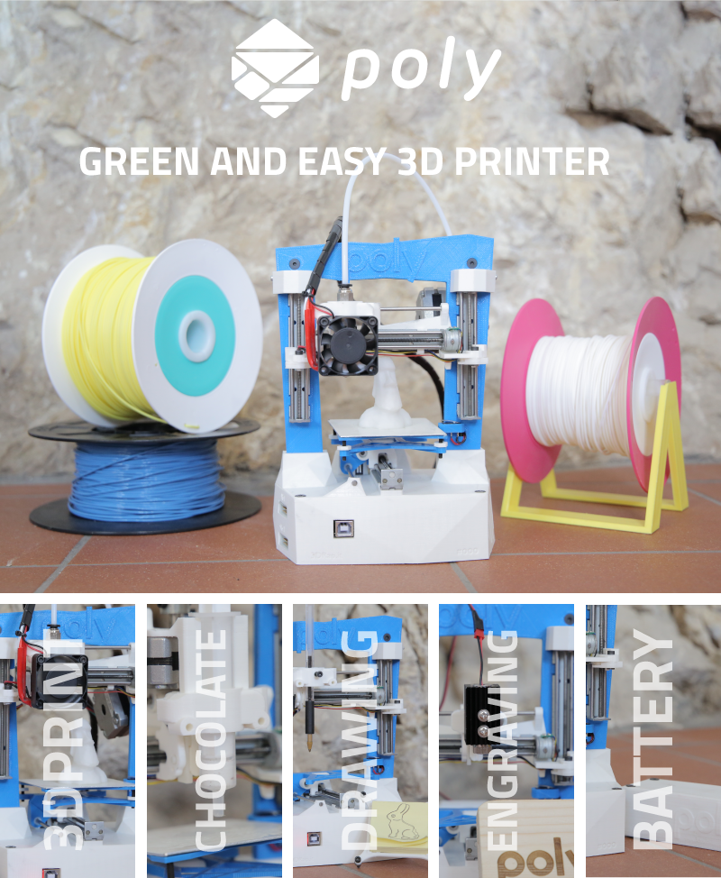 Poly 3D printer gallery image