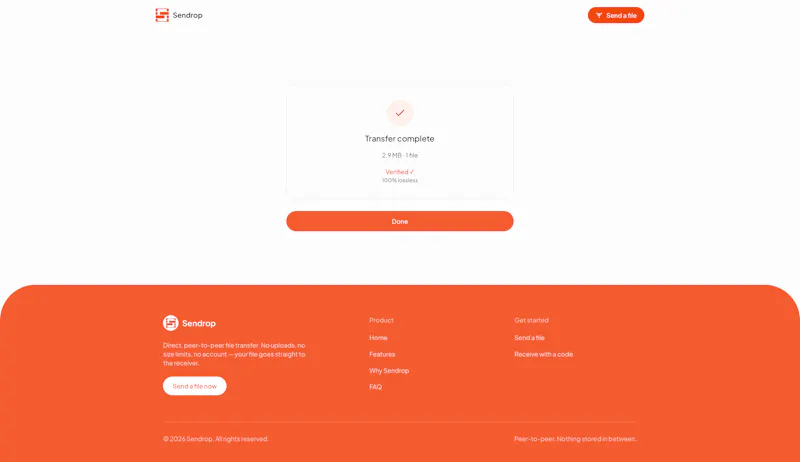 Sendrop screenshot 6
