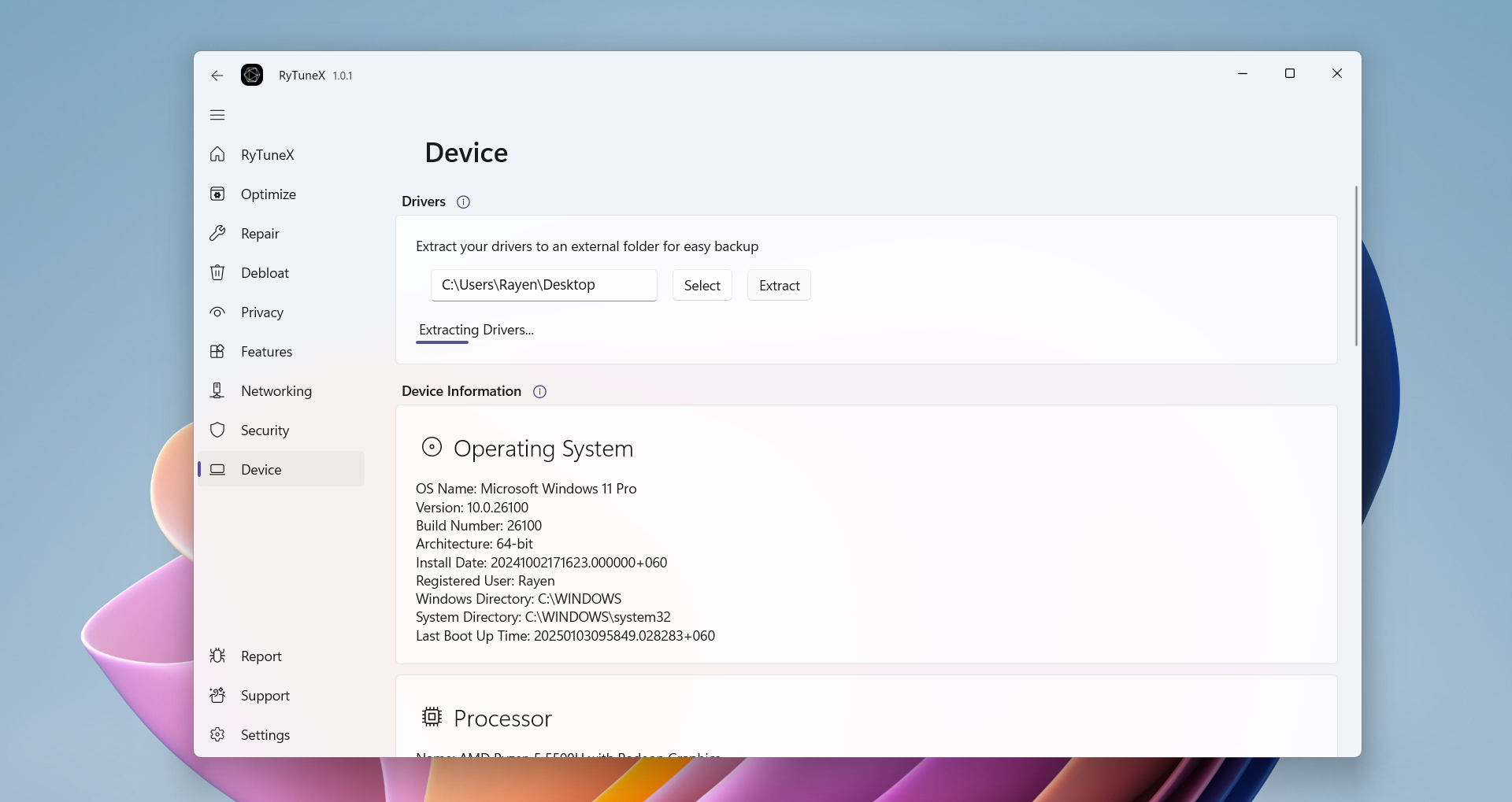 وسائط Rytunex - Windows 10 و 11 Optimizer |تعزيز الأداء والخصوصية 23
