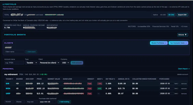 Travis Valuation screenshot 3