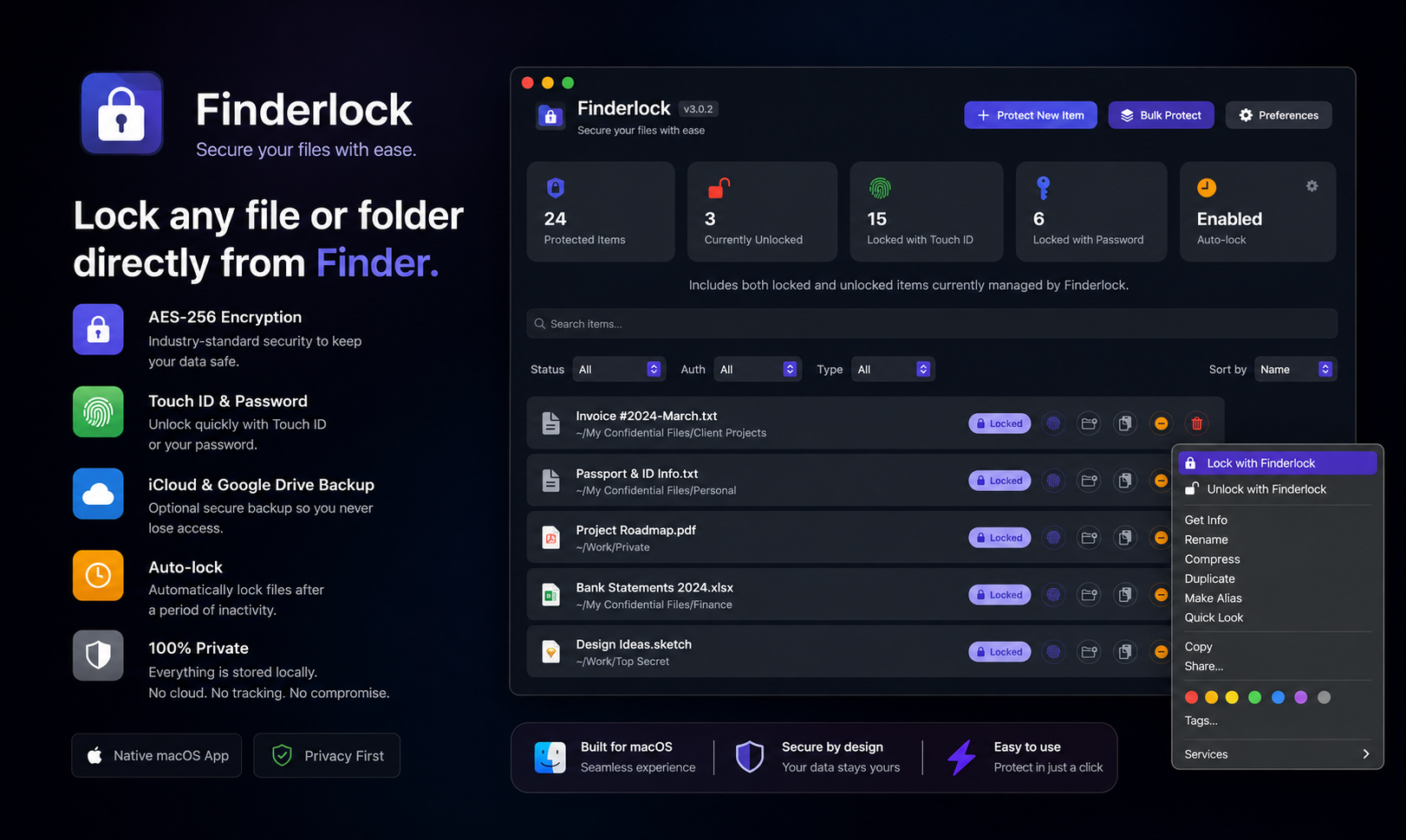 Finderlock gallery image