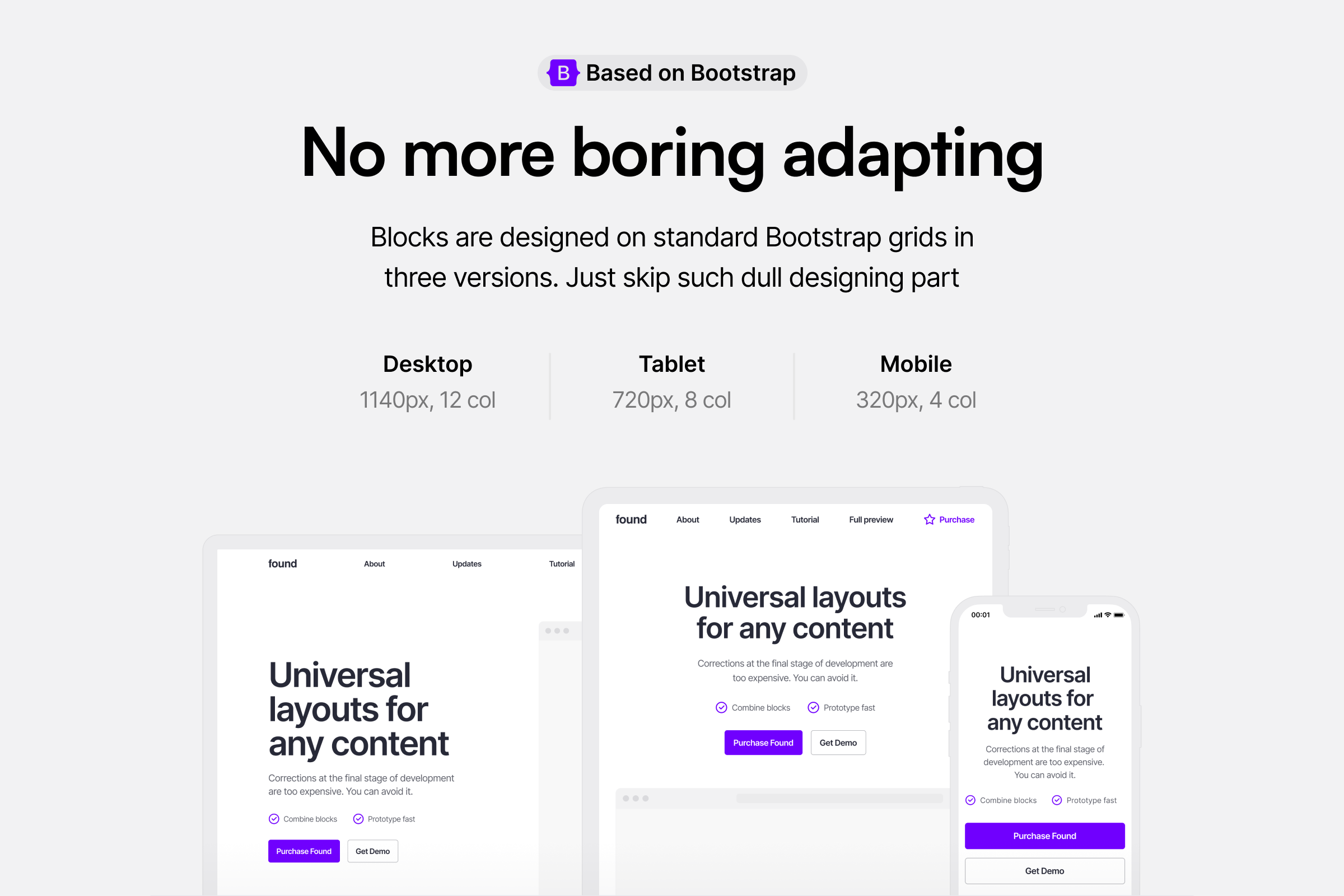 Found Wireframes gallery image
