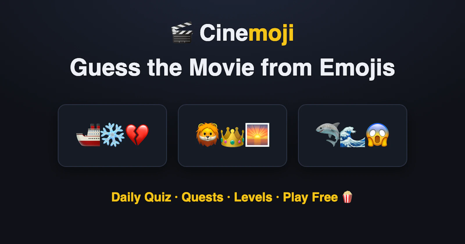 Emoji Movie Quiz screenshot 1