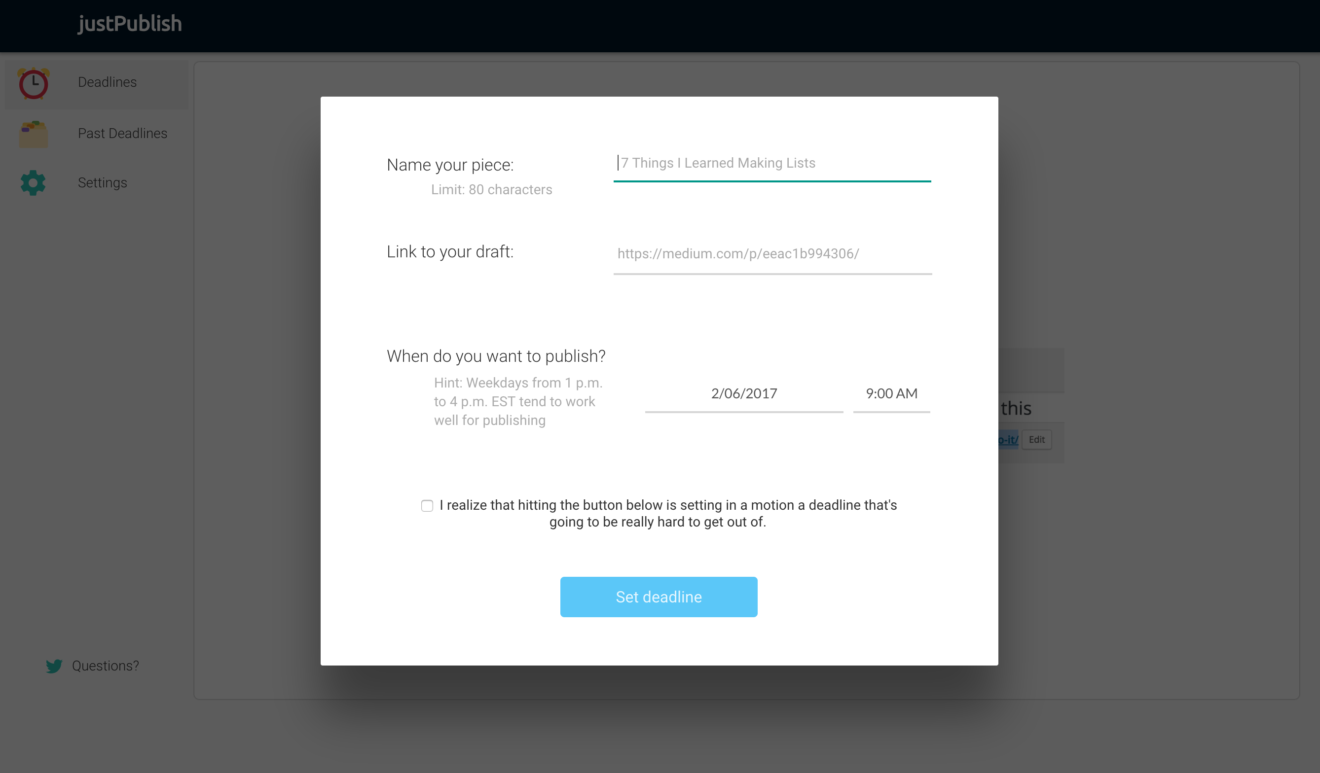 JustPublish gallery image