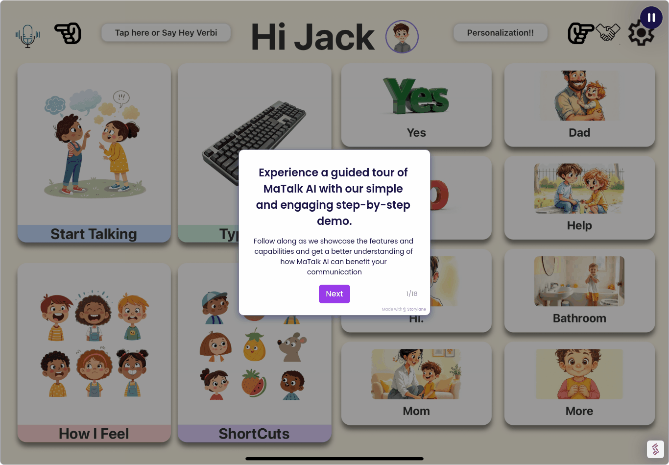 Verbali presents: when AI meets AAC gallery image