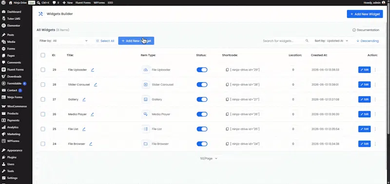 Ninja Drive - Google Drive for WordPress screenshot 5