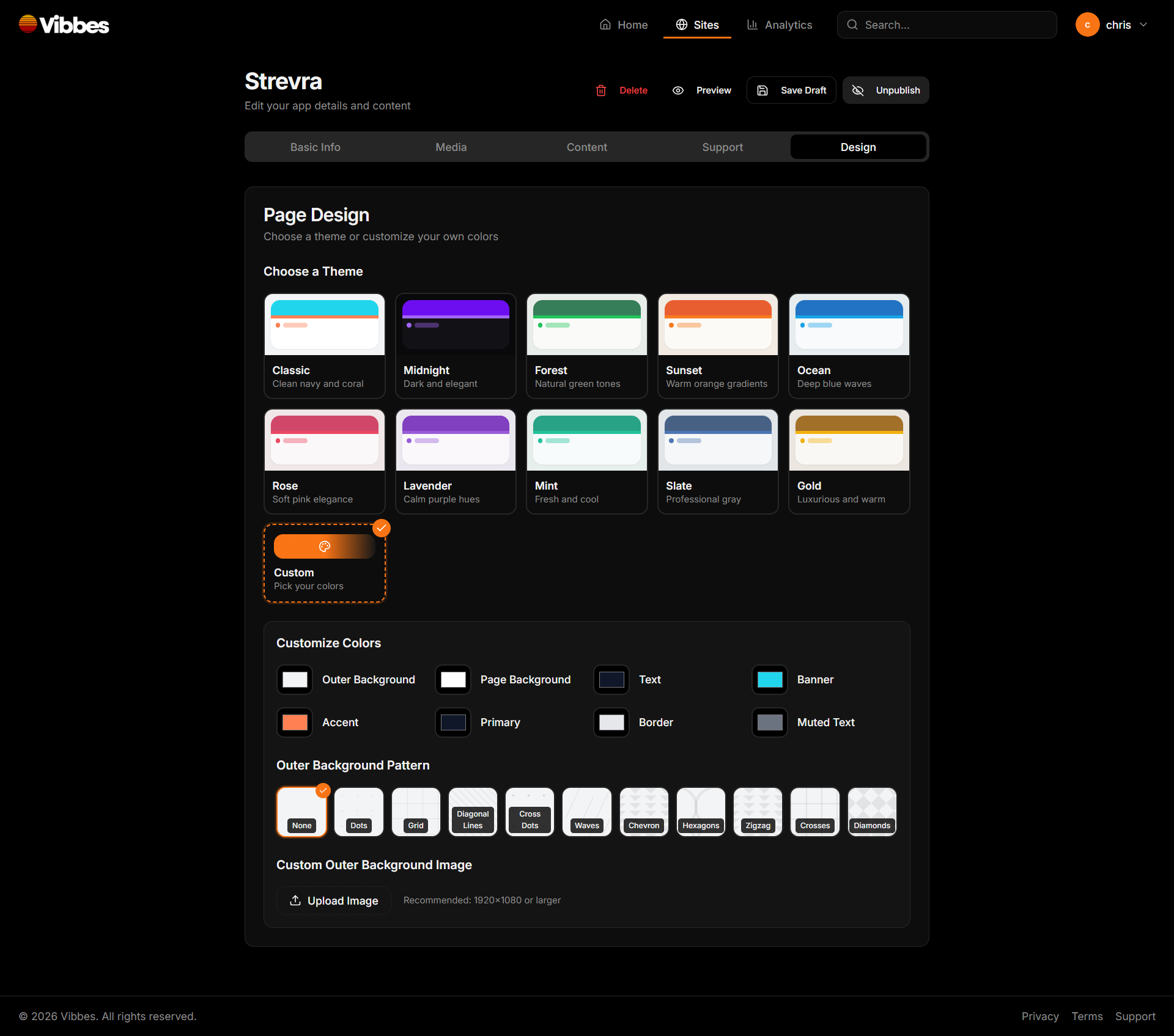 Vibbes - Screenshot 5 showing product features and functionality