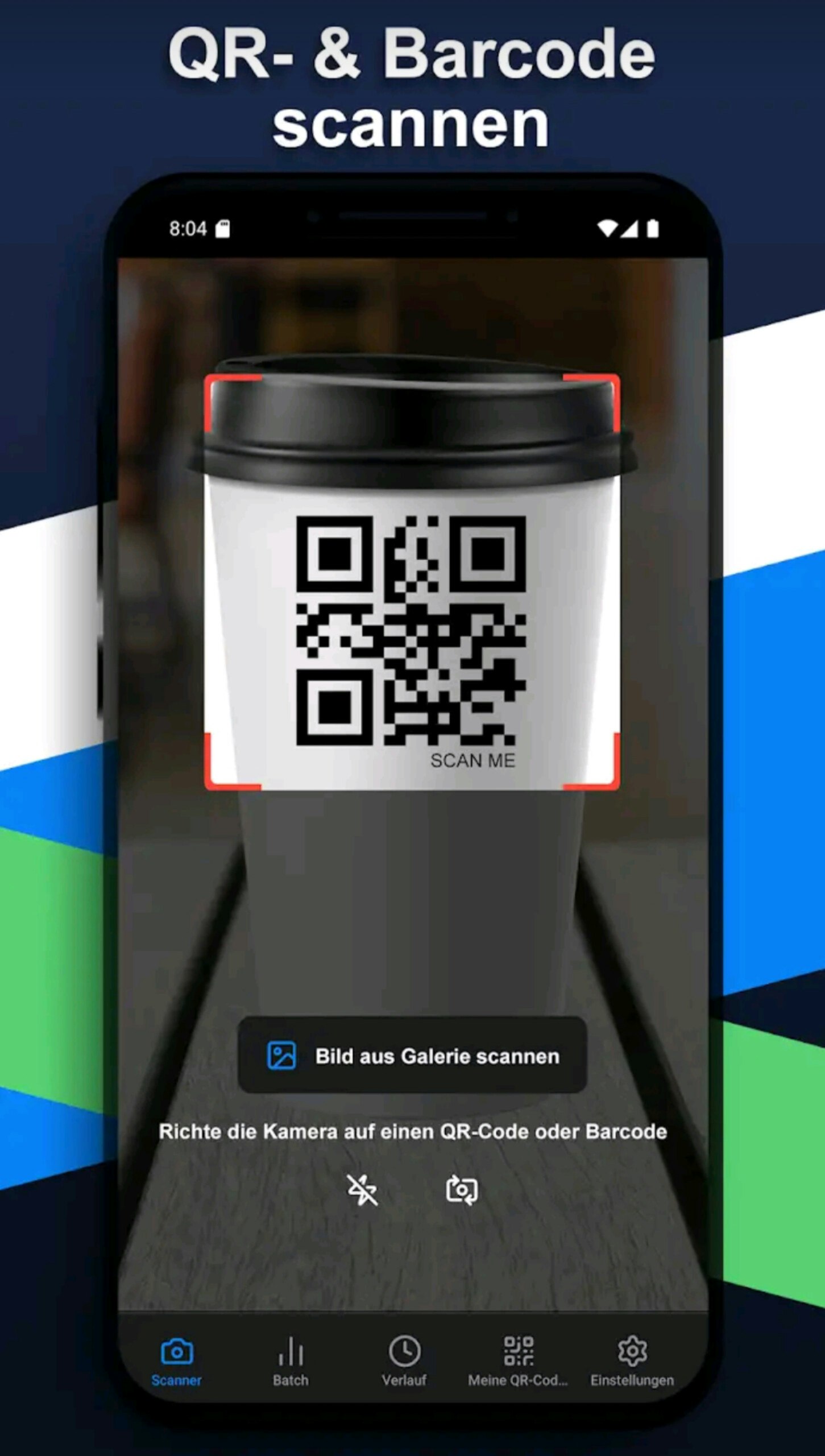 QR & OCR Scanner - Scanyro - Main product screenshot demonstrating key features and user interface