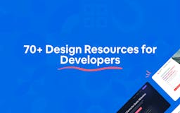 70+ Free Design Resources for Developers media 1