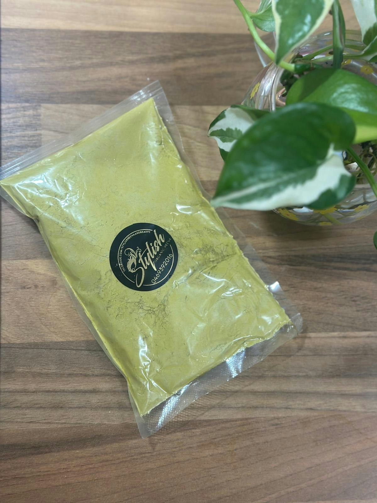 Organik Kına Tozu 500g - % 100 organik kına gücü. medya 1