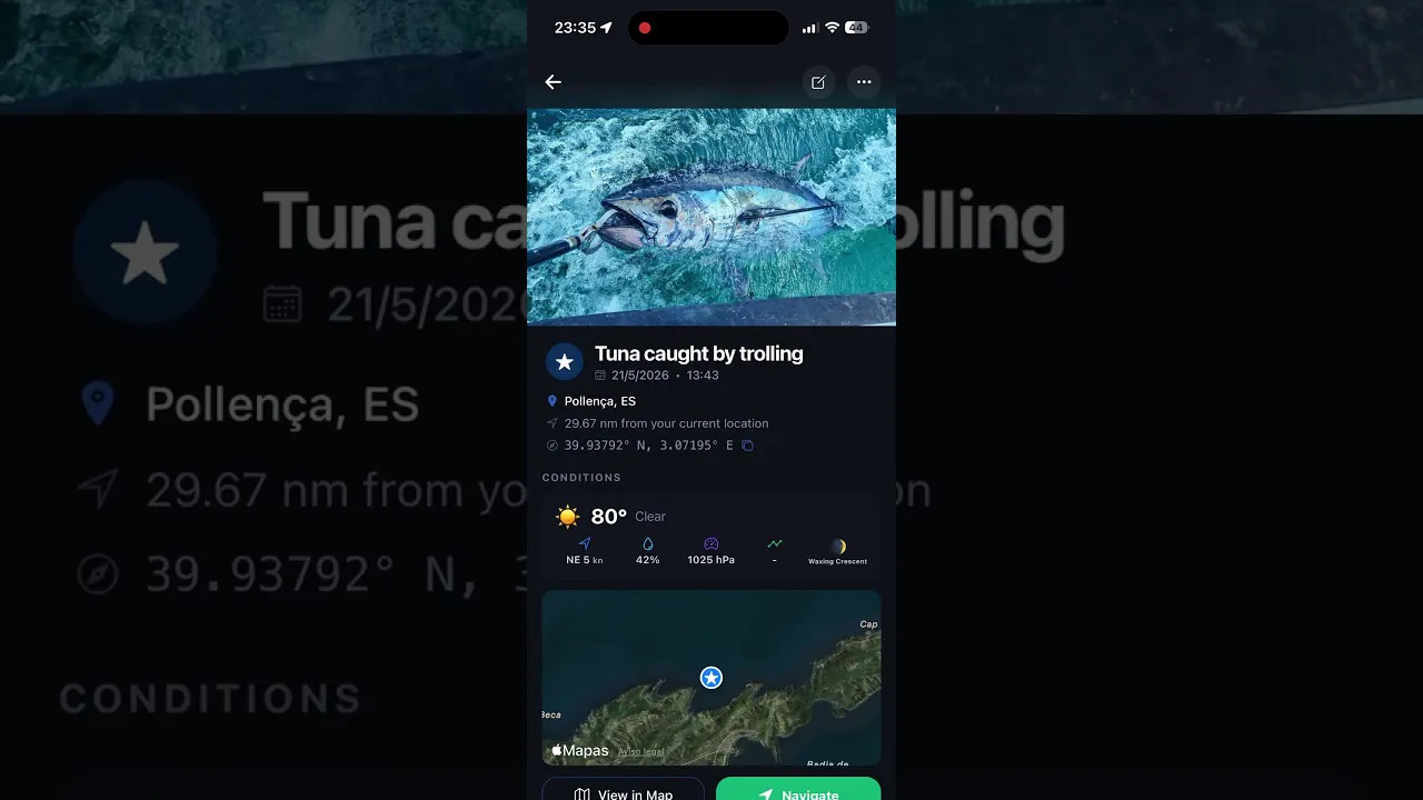 Capta: Fishing GPS, Spots & Waypoints gallery image