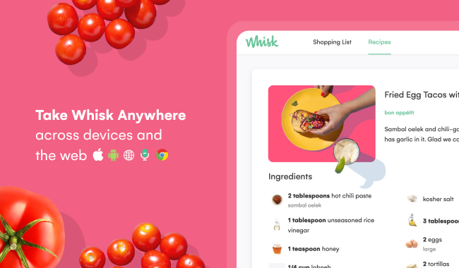 Whisk Meal Planner gallery image