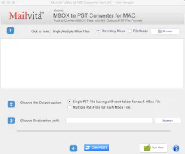 Mailvita MBOX to PST Converter For Mac gallery image
