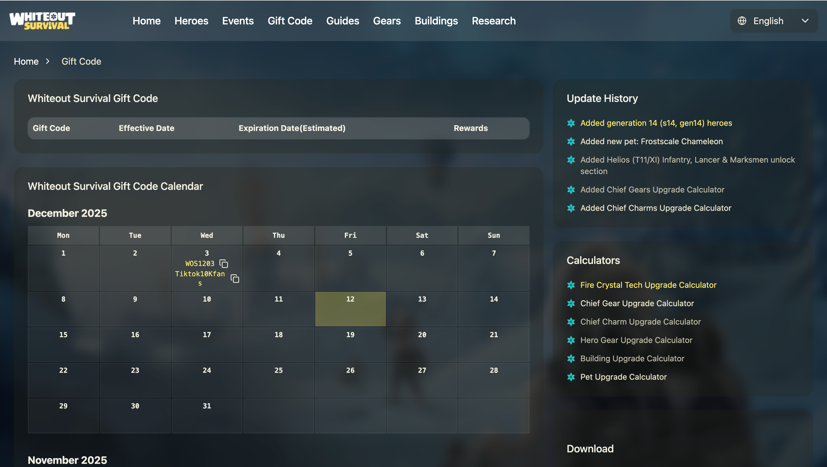Whiteout Survival Hub: Guides,Data,Tools - Screenshot 3 showing product features and functionality