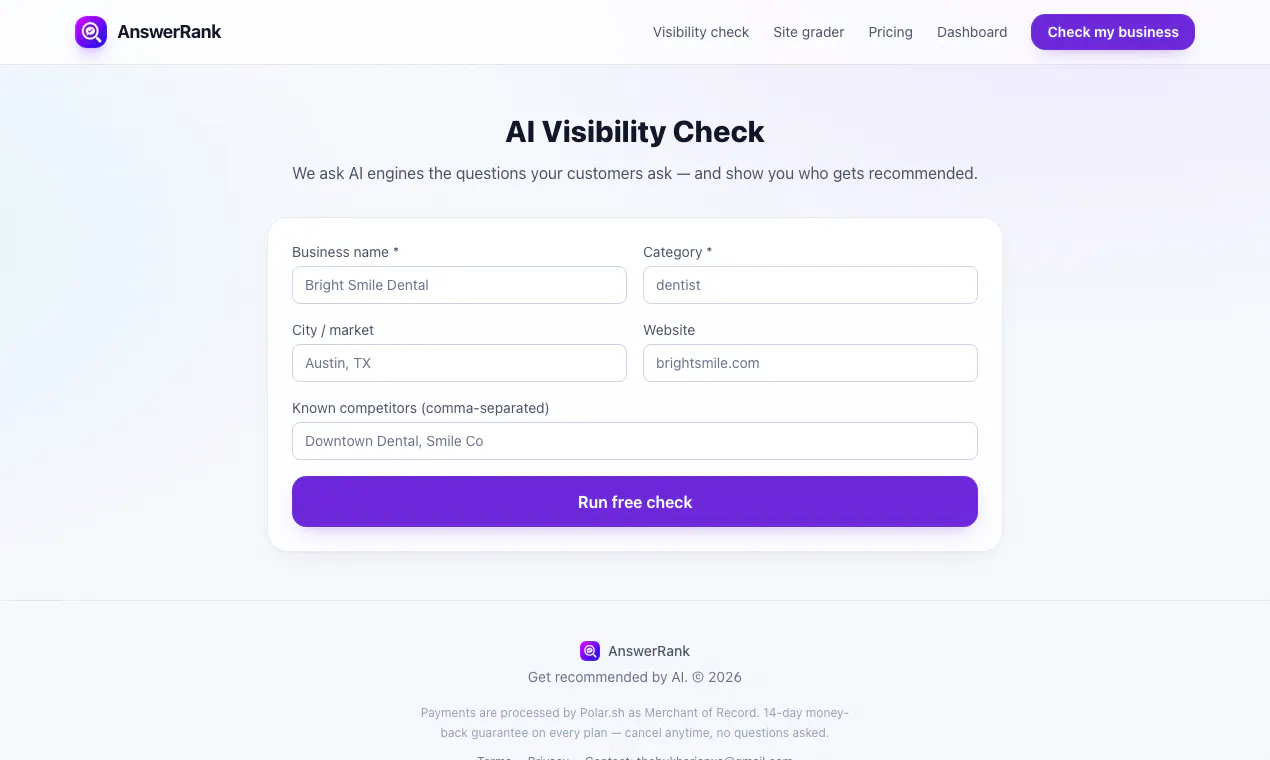 AnswerRank gallery image