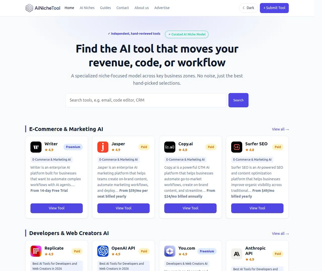 Ai Niche Tool gallery image