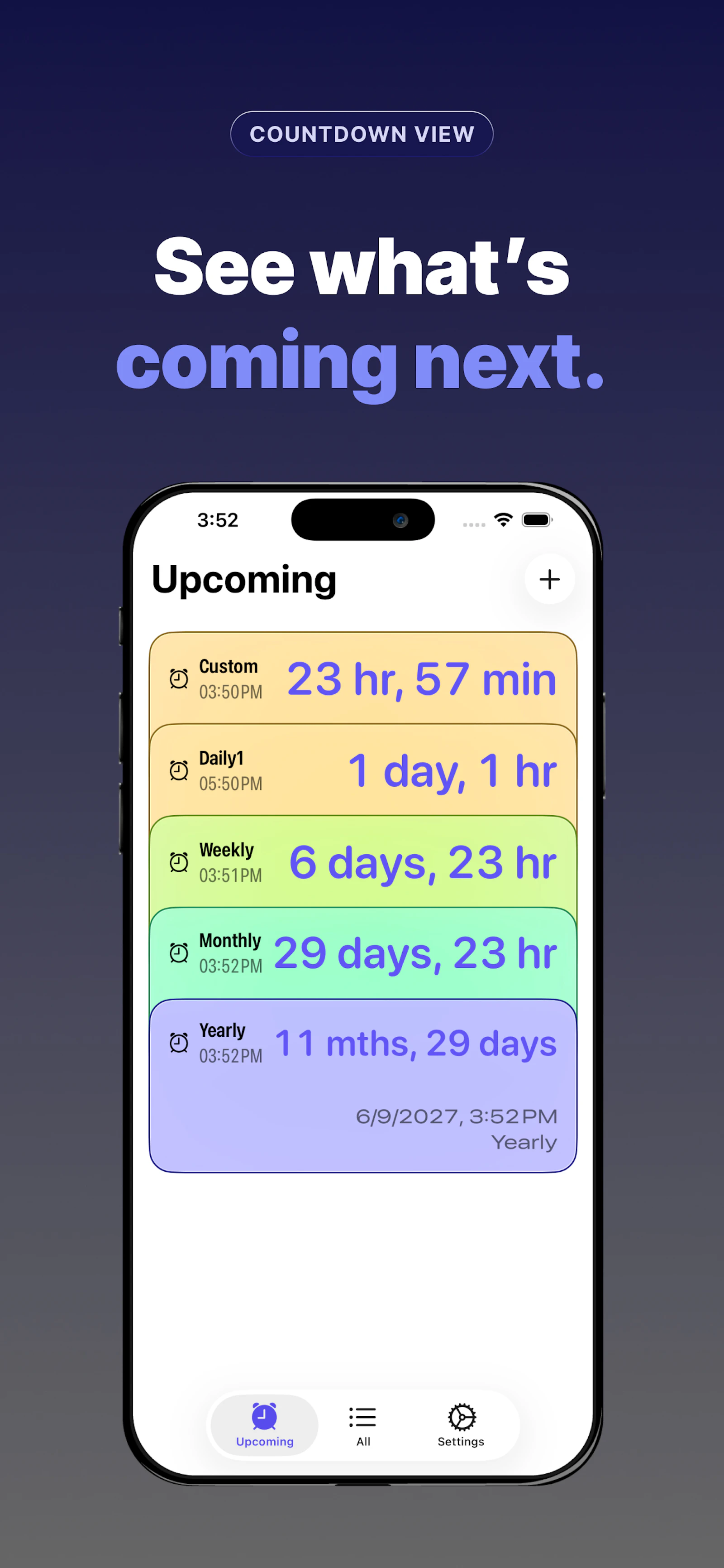 DintAlarm - Custom Alarm screenshot 1