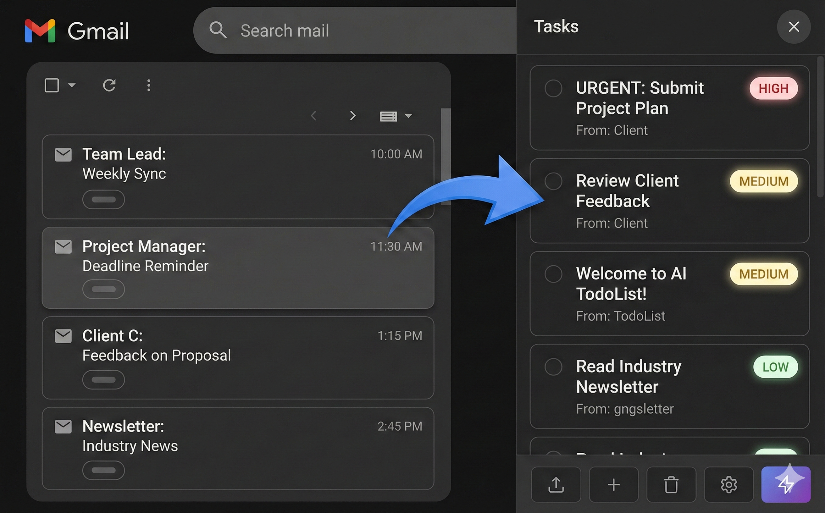 AI TodoList For Gmail gallery image