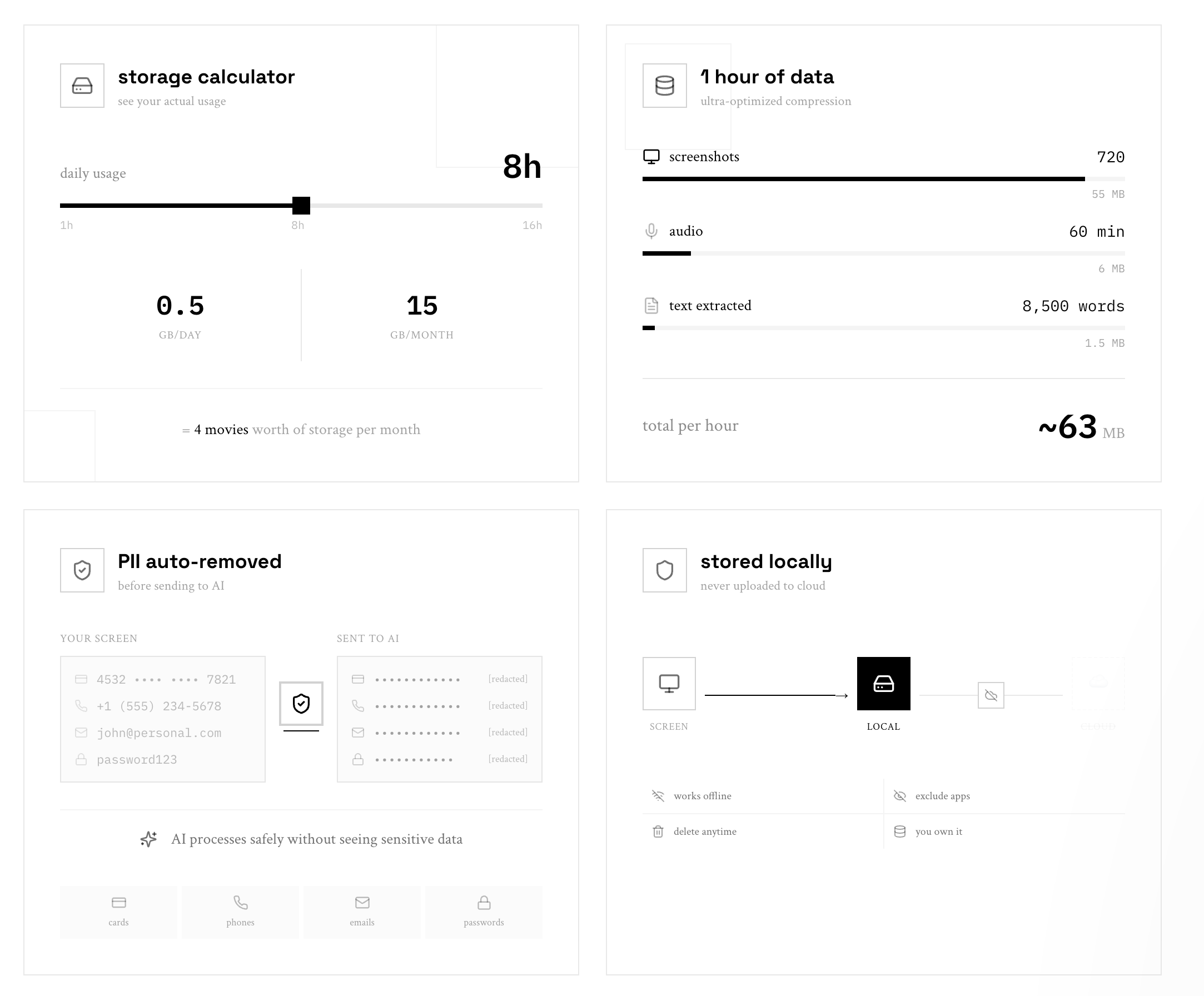 screenpipe gallery image