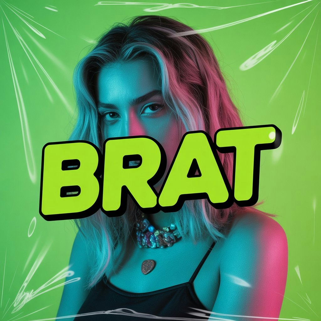 All Brat Generator - Product Hunt launch logo and brand identity
