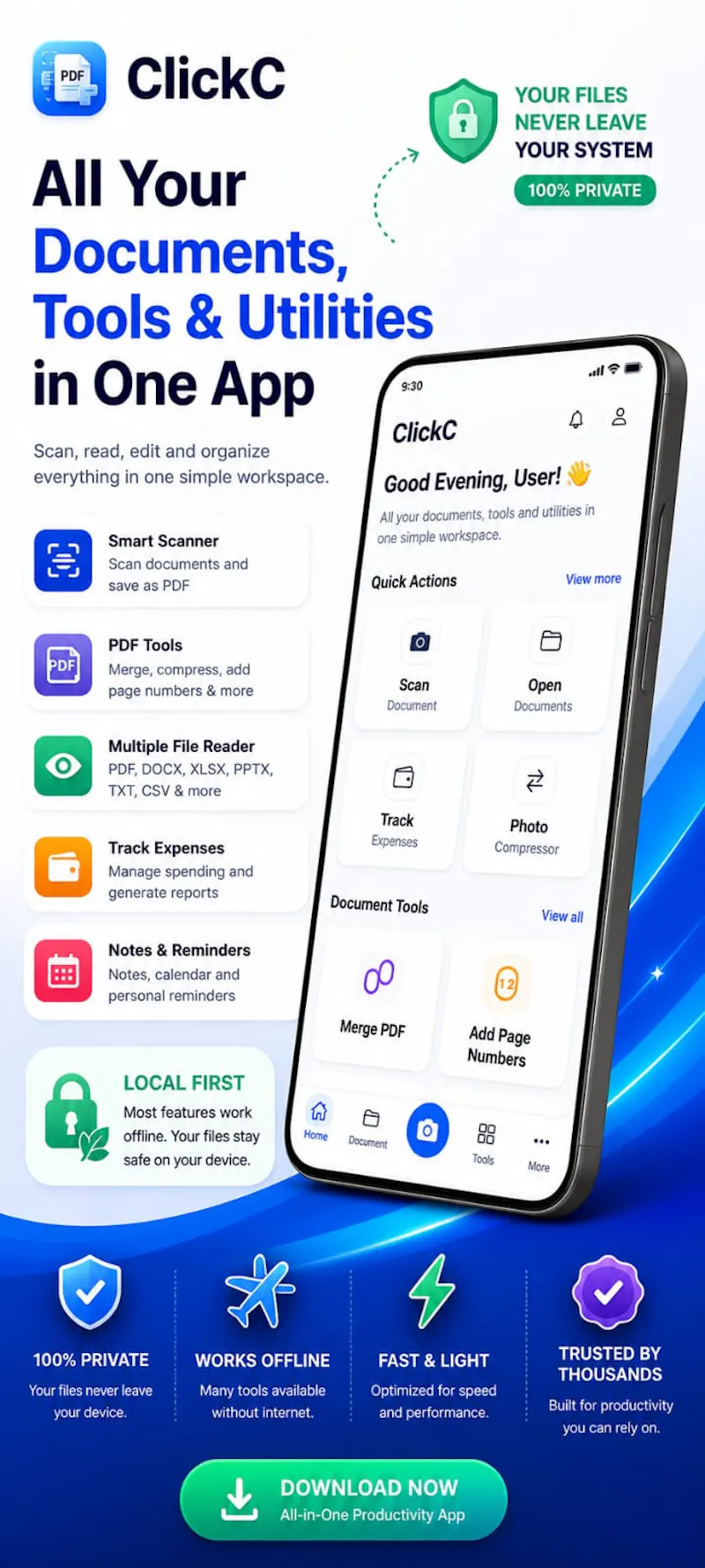 ClickC: PDF Scanner & Reader screenshot 4