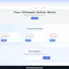 Landing page with light & dark mode