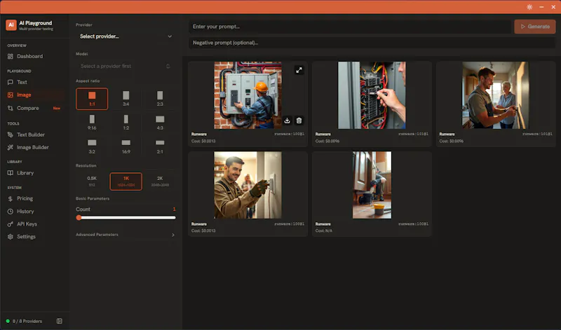 AI Playground screenshot 8