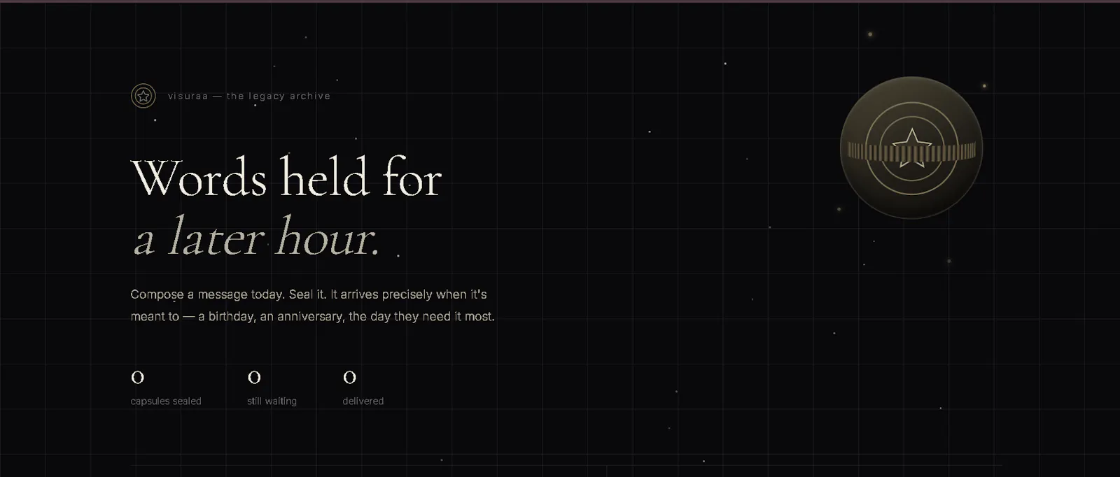 Visuraa — Sentimental Time Capsules screenshot 1