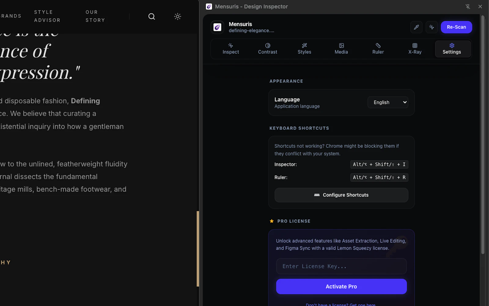 Mensuris screenshot 3