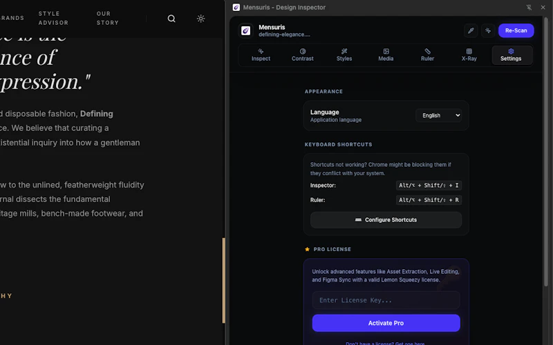 Mensuris screenshot 3