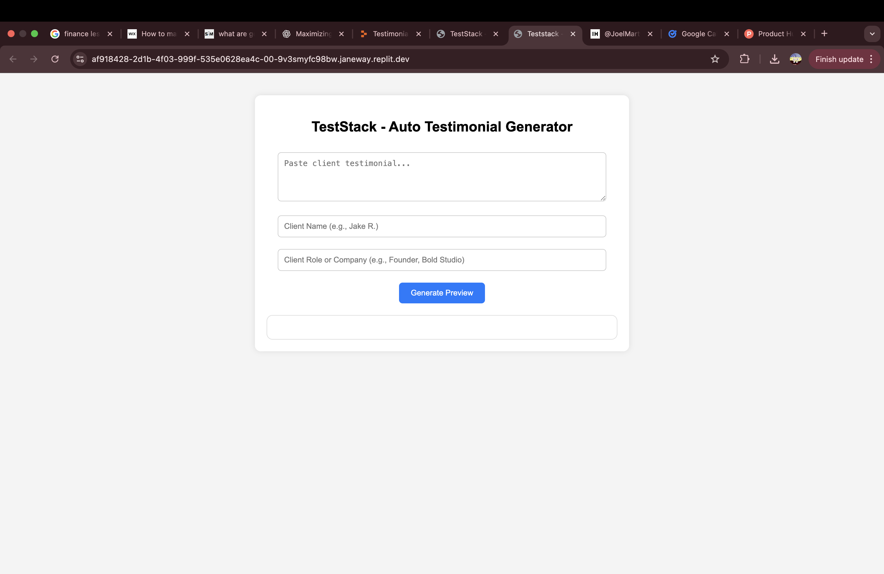 Testack -Auto Testimonial Generator media 2