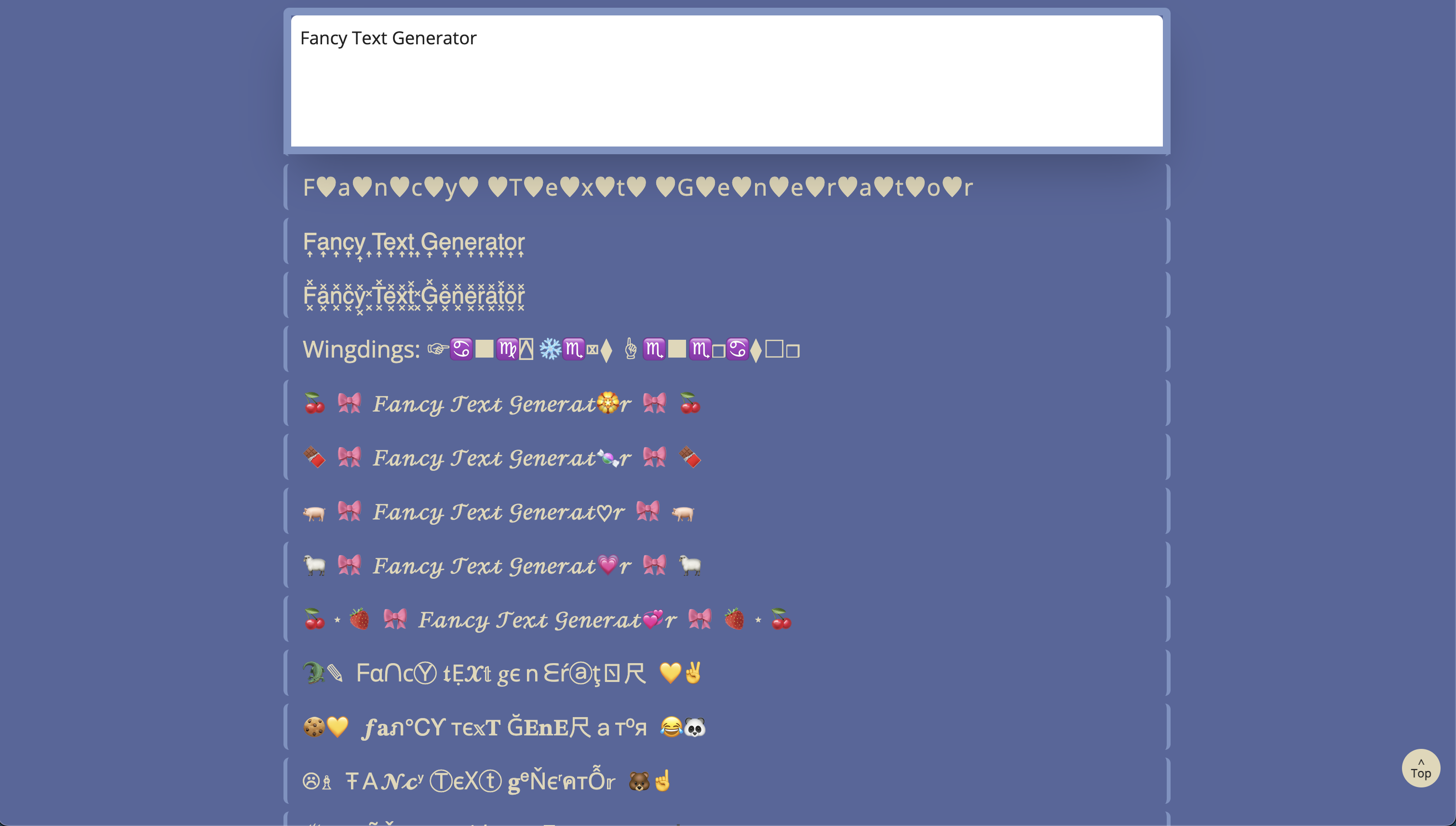 Fettdrucker Textgenerator media 4