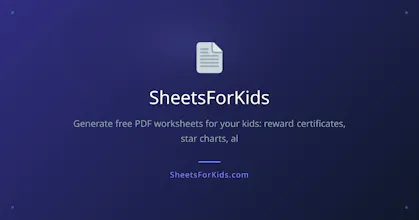 SheetsForKids gallery image