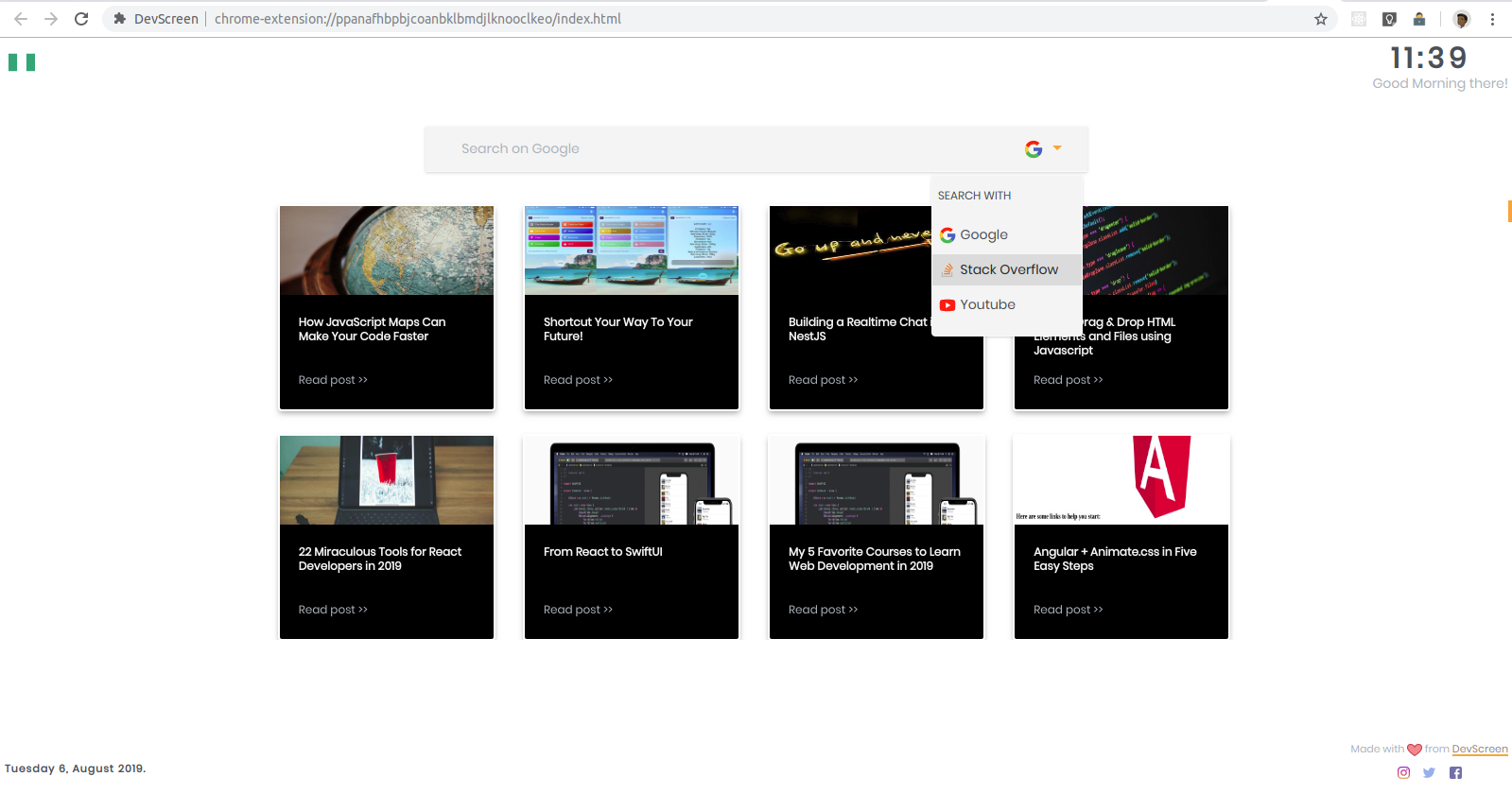 Devscreen gallery image