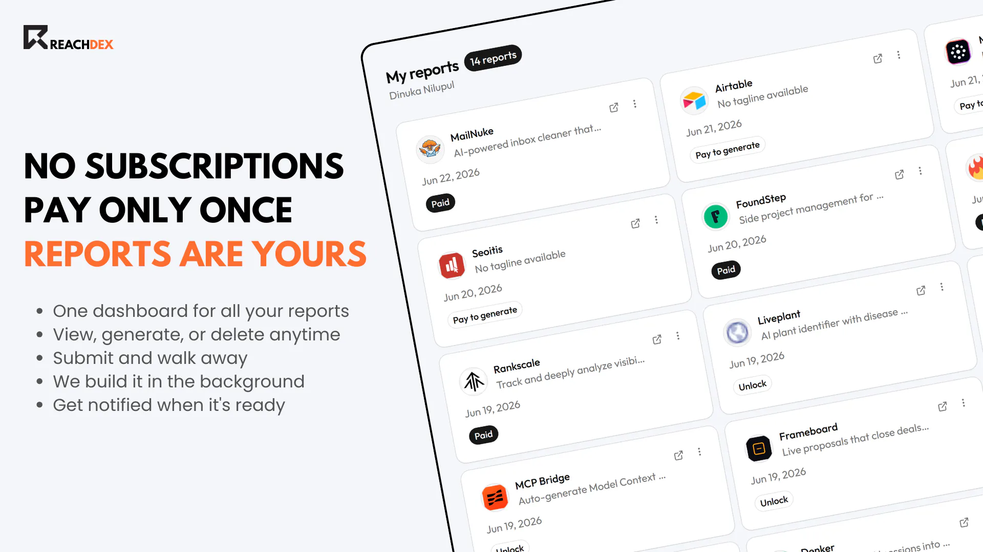 ReachDex gallery image