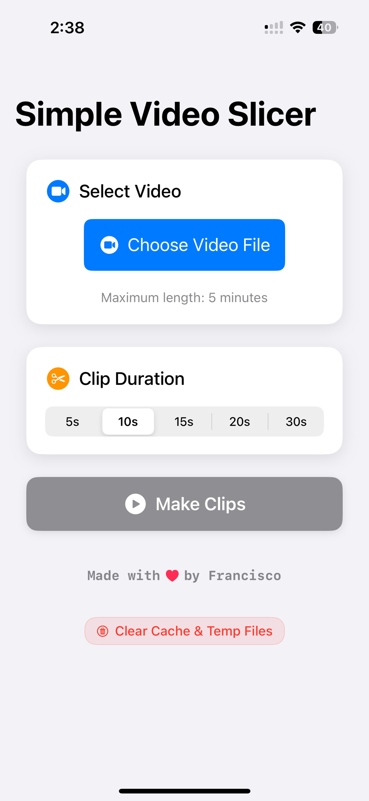 Media Slicer video mudah - Cara paling mudah untuk membuat klip dari video anda 2